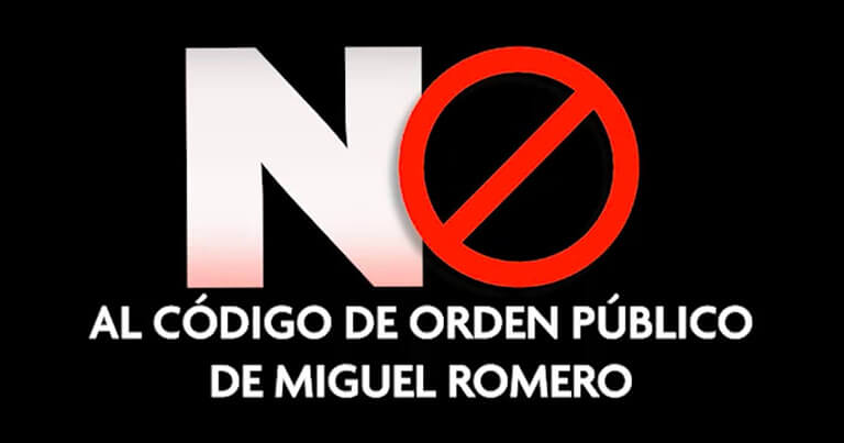 NO al nuevo Código de Orden Público de San Juan